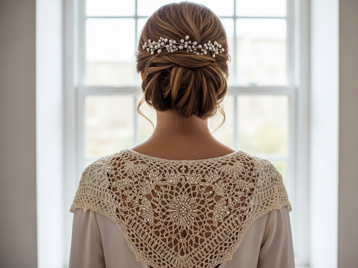 acconciatura da sposa salone mimosa hairstyle mestre