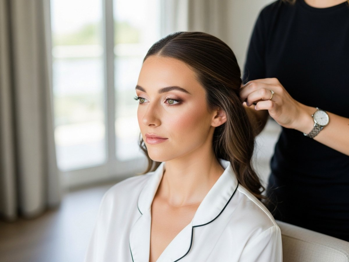 trucco e acconciatura da sposa mestre mimoza caushaj